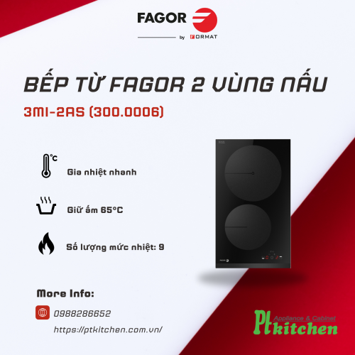 Bếp từ Fagor 3MI-2AS 300.0006