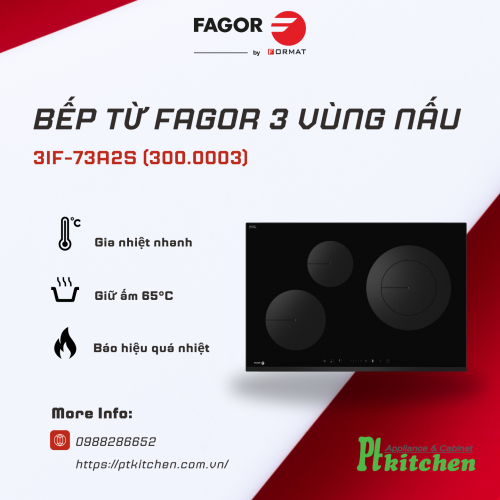 Bếp từ Fagor 3IF-73A2S 300.0003